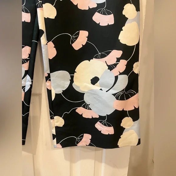 Marni Wide Leg Silk Floral Trousers - Picture 4 of 8